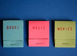 Books Movies Music