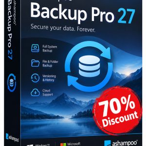 70% Off Ashampoo Backup Pro 27 promo code