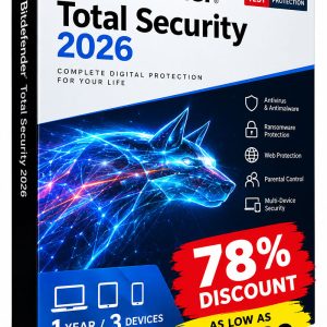 78% Off BitDefender Total Security 2026 Coupon Code