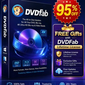 95% Off DVDFab All in One Lifetime coupon code