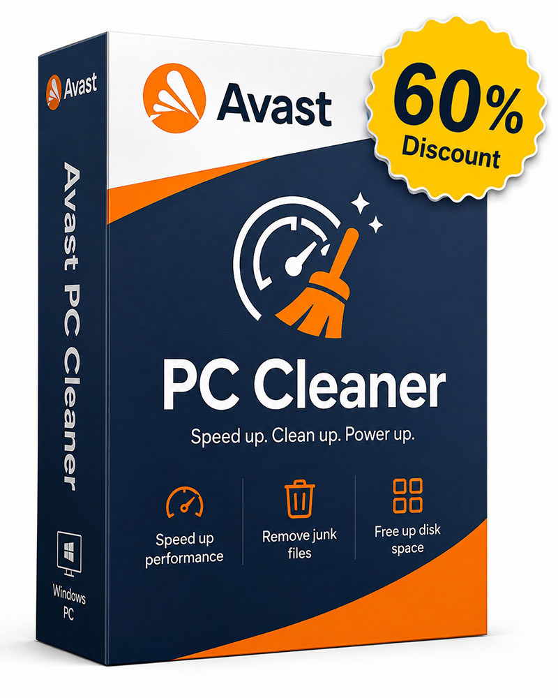 60% Off Avast PC Cleaner coupon code