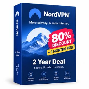80% Off NordVPN 2 year plan discount code