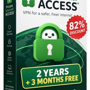 82% Off Private Internet Access VPN discount coupon 2 years 3 months