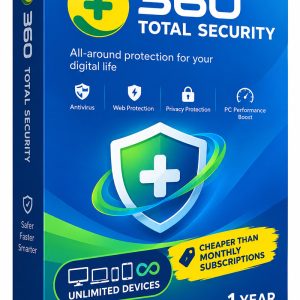 360 Total Security 1 year unlimited devices discount