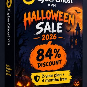 84% Off Cyberghost VPN Halloween Sale