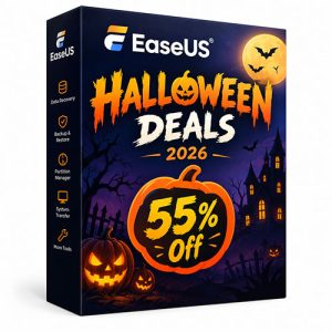 55% Off EaseUS Halloween Deals 2026