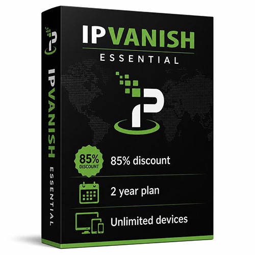 85% Off IPVanish Essential Plan Discount Price